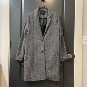 Böhme Black/White Chevron Coat